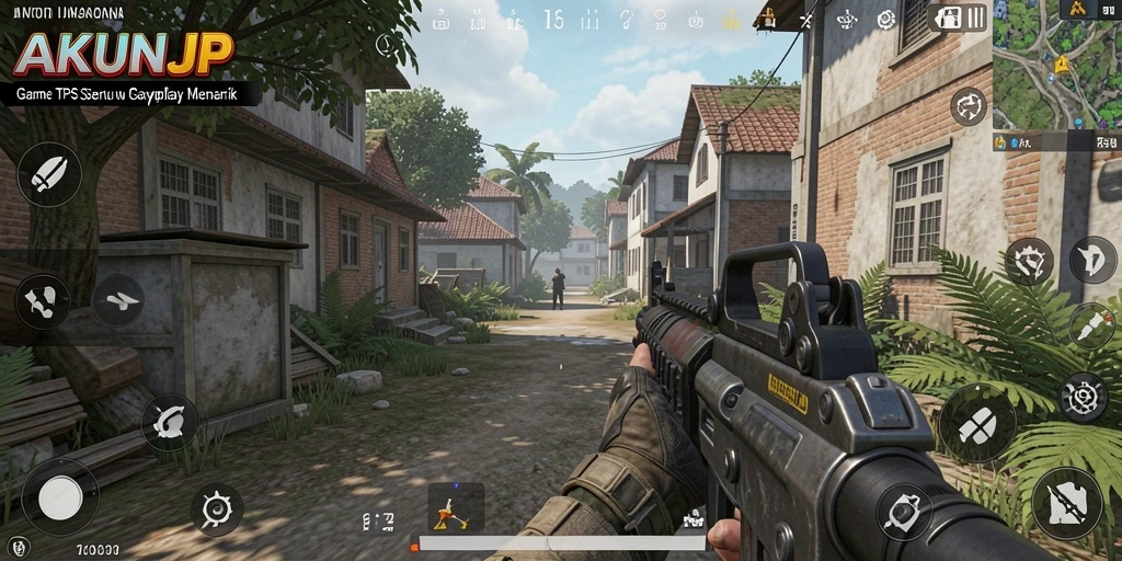 Tampilan gameplay seru dari AKUNJP dengan aksi mendebarkan.