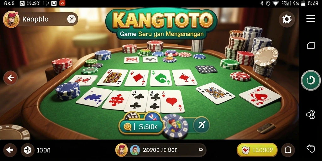 Gameplay seru dan menarik dari KANGTOTO di dunia Gaple.