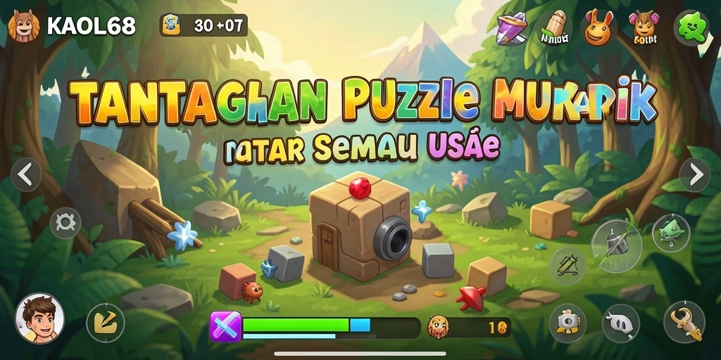 Tampilan gameplay KAOL68 yang menantang dan menyenangkan.