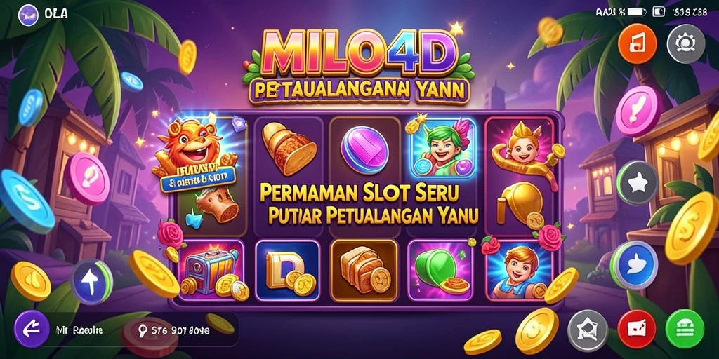 Tampilan gameplay yang seru dan menarik dari MILO4D.