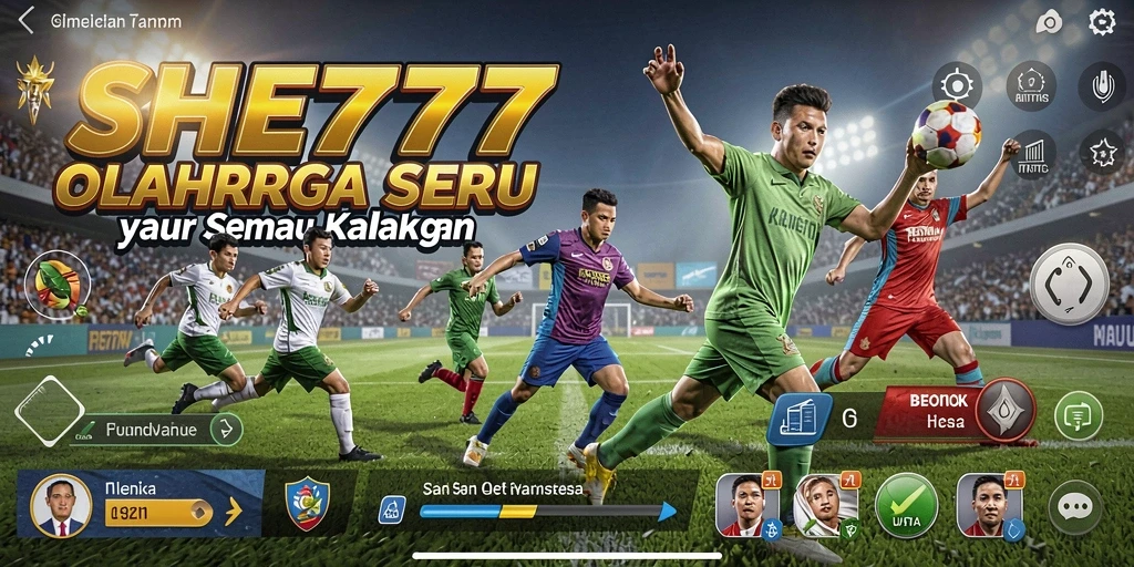Tampilan gameplay SHE777 yang seru dan menarik yang memikat para pemain olahraga.