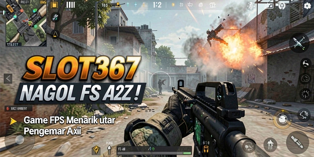 Gambaran gameplay SLOT367 dengan pertempuran intens di lingkungan dinamis.