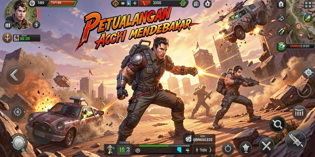 Gameplay seru dan mendebarkan dalam TOPI189, penuh aksi dan tantangan.